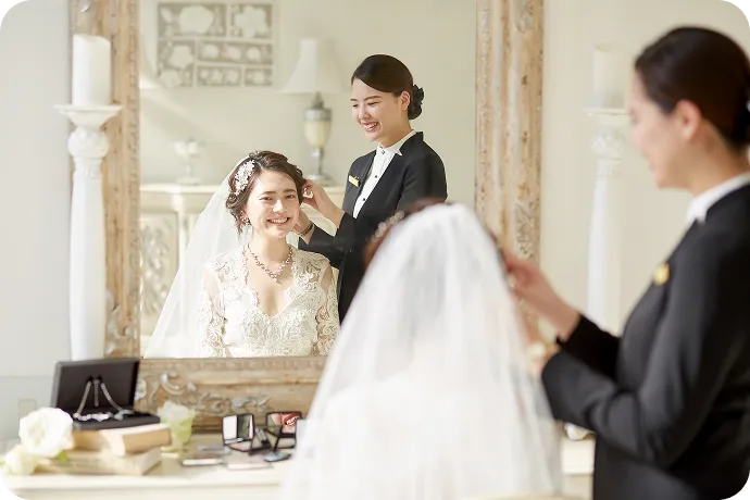 経験豊富なウェディングプランナーがサポート！