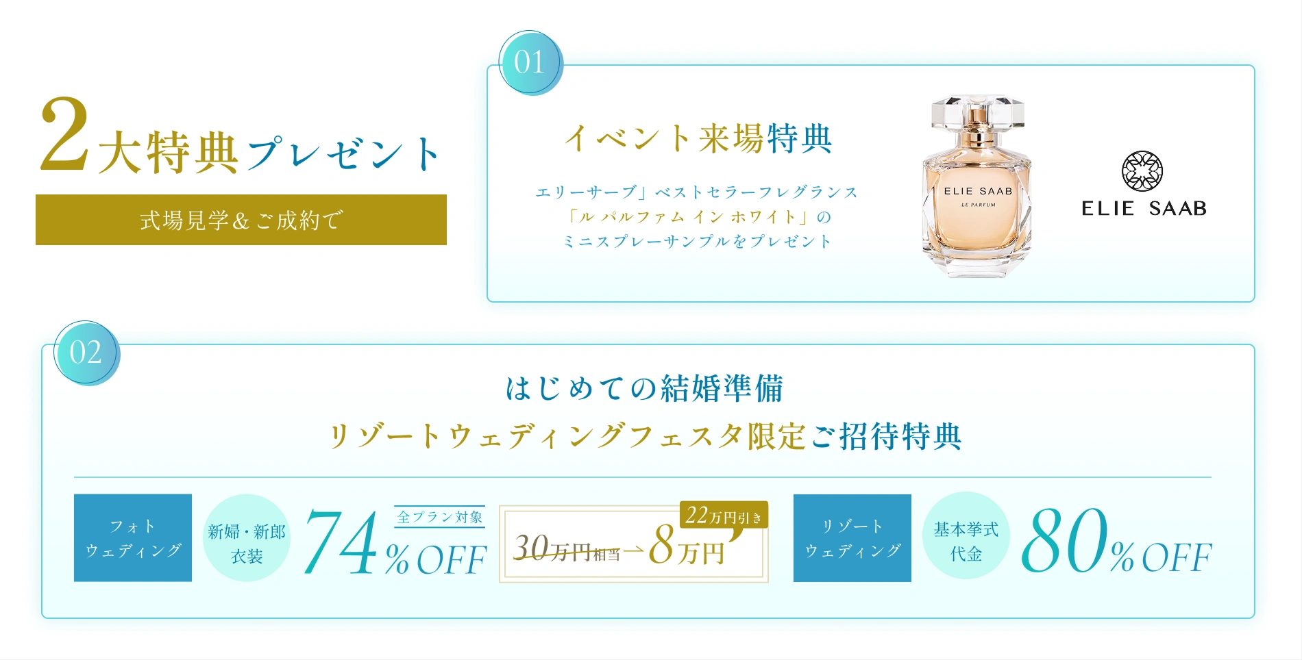 2大特典プレゼント