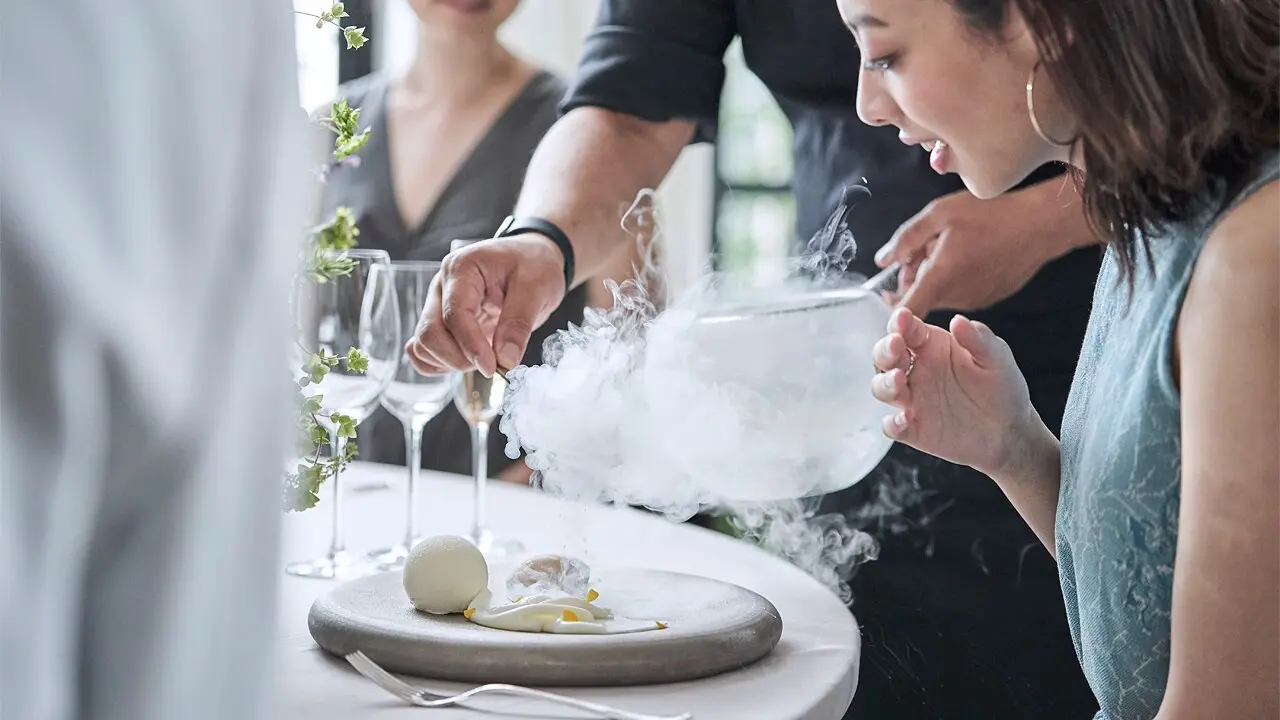 料理演出 2.