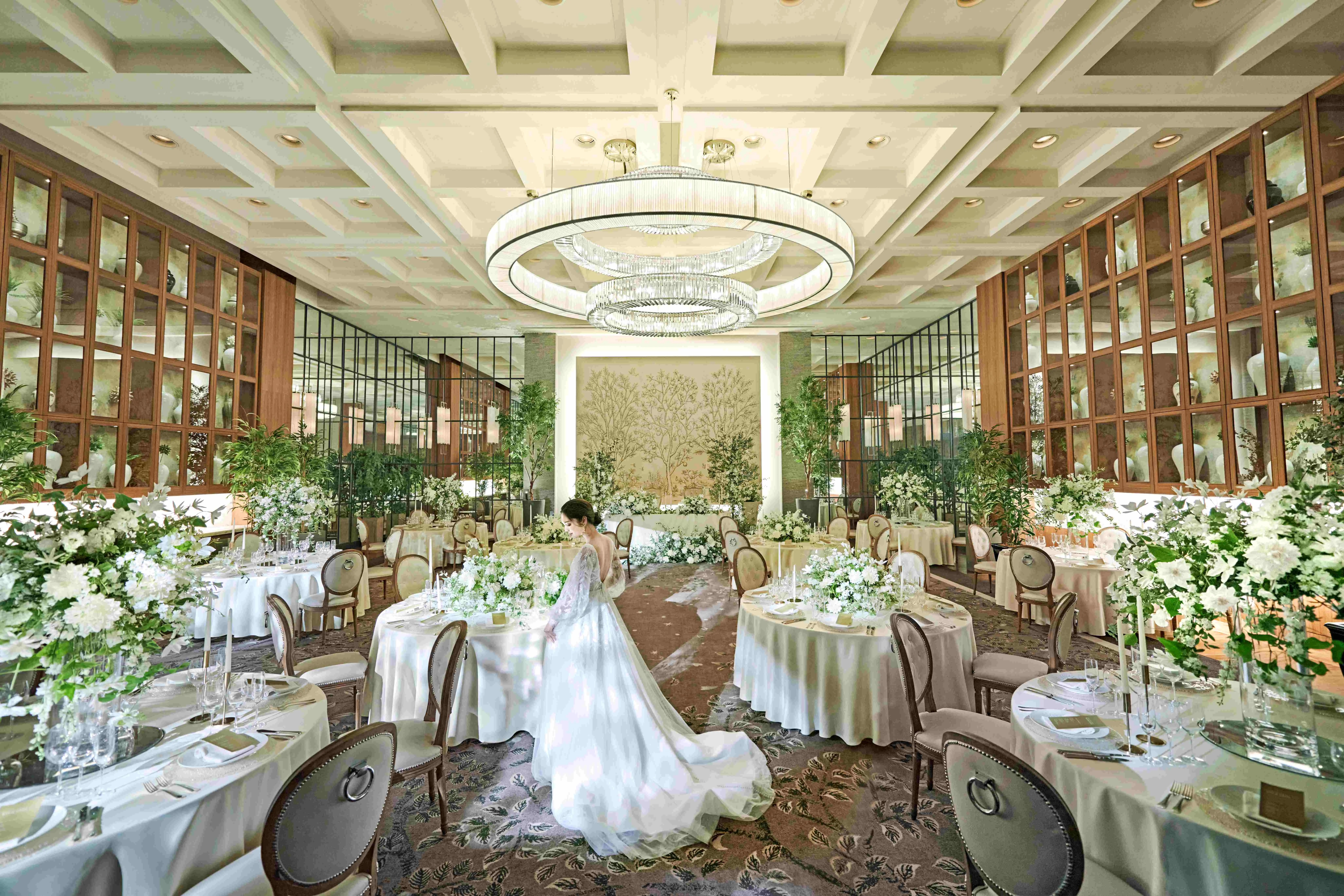 「グランドセントラル」という会場名にふさわしいザ ストリングス表参道の象徴的なバンケット