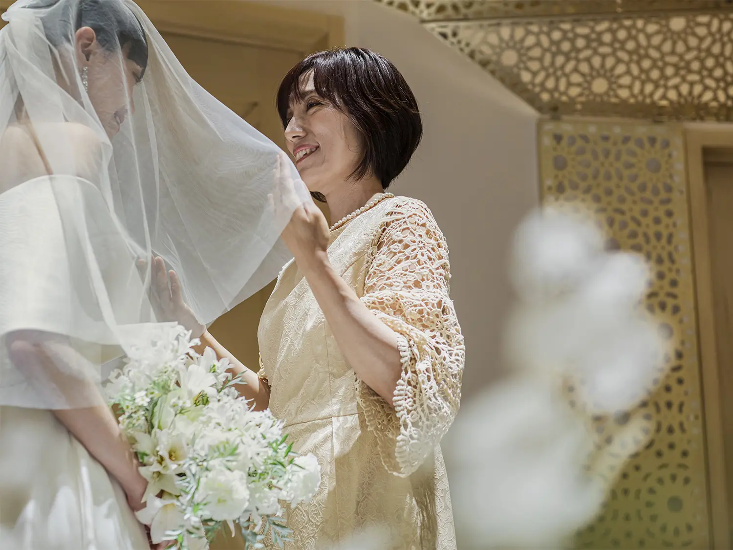 大切な人たちに見守られながら未来への誓いを