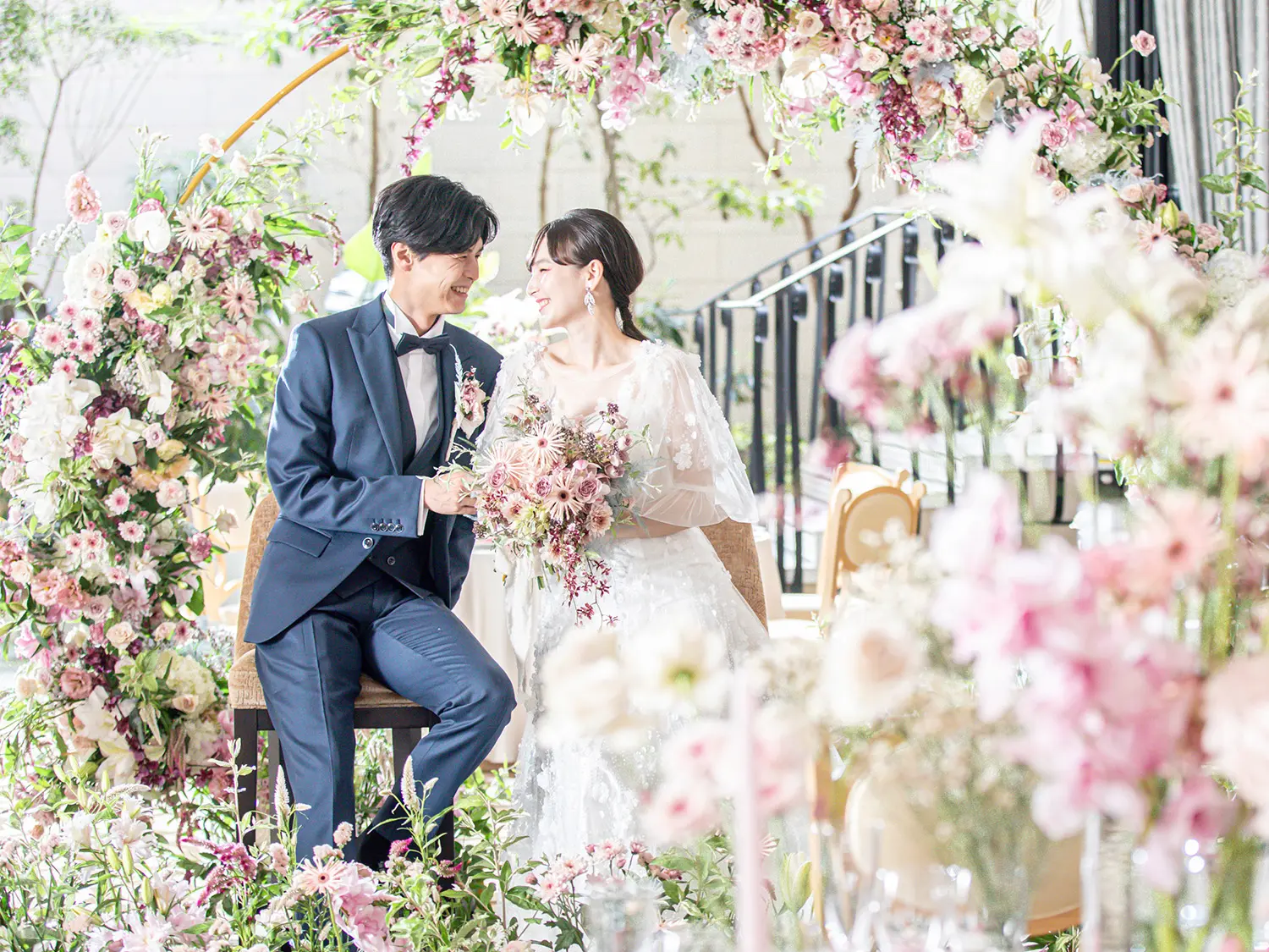 自由な感性で創り上げるウエディング