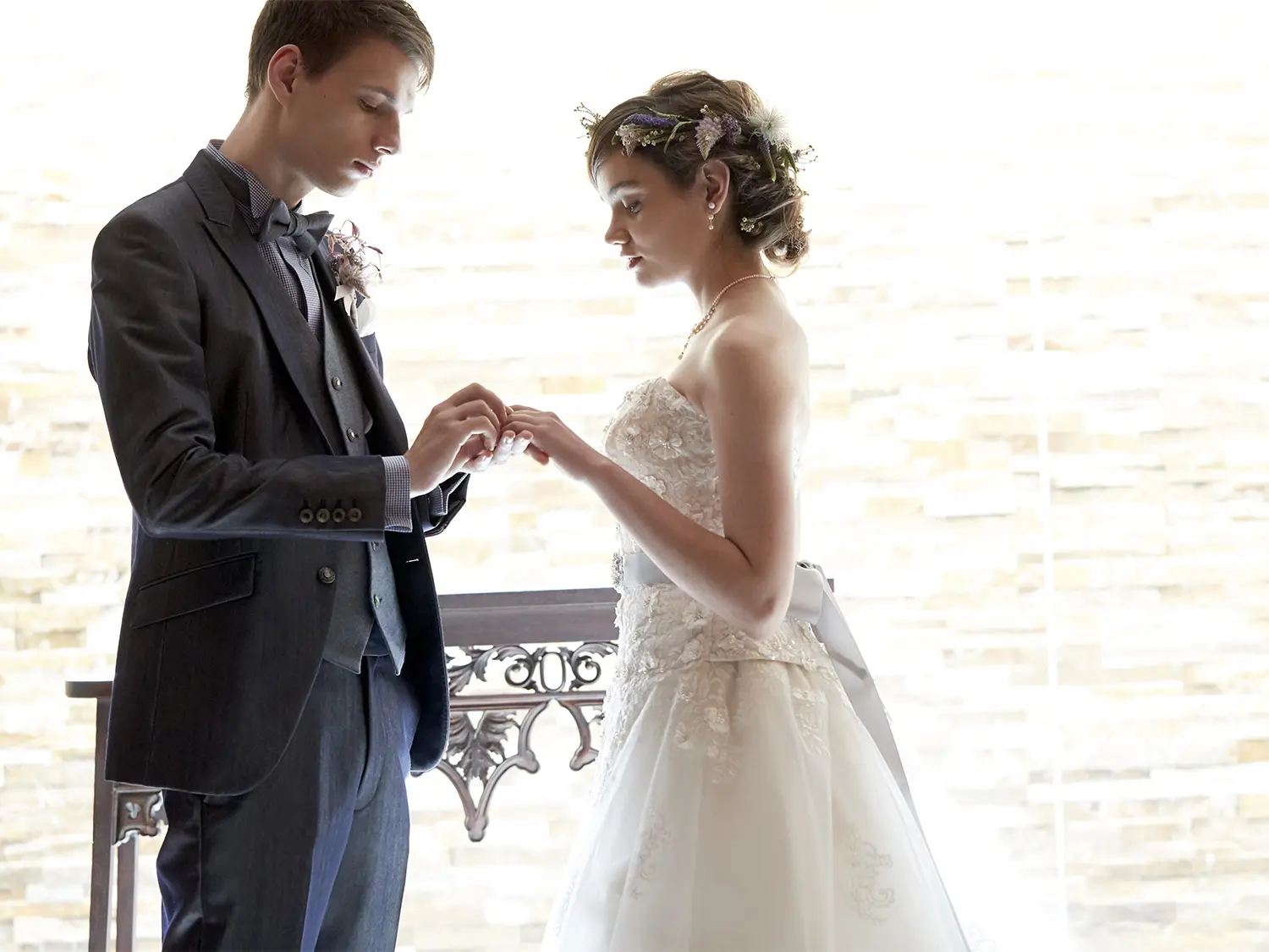 ふたりのスタイルに合わせたセレモニーが叶う