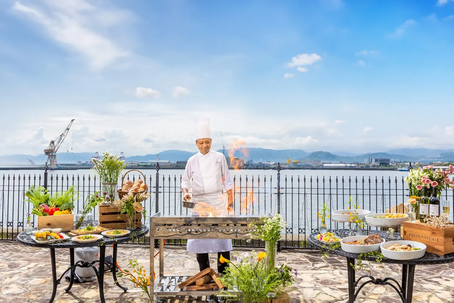 海と緑を感じる空間で、記憶に残る時間をゲストにプレゼント