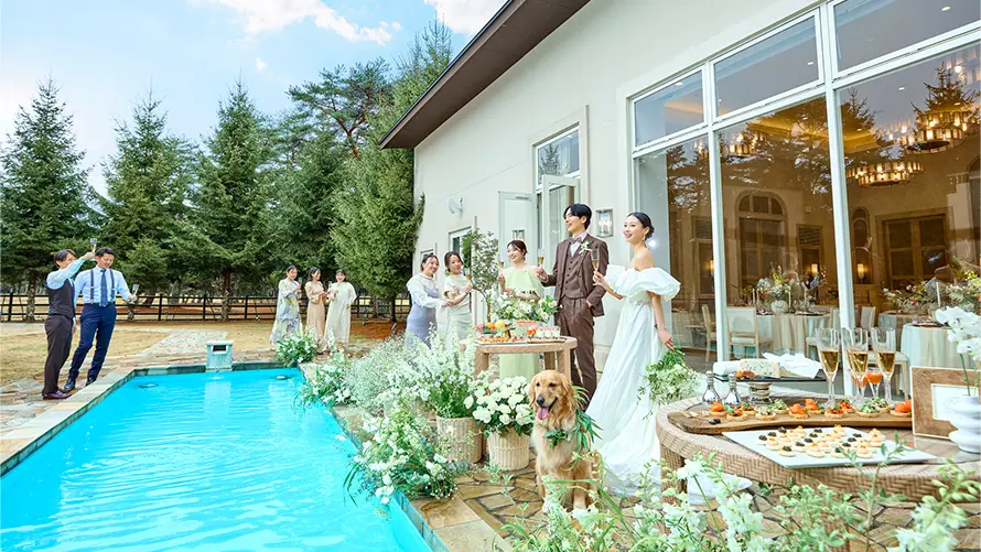 プライベートガーデン(写真＝デリシュタールに併設)