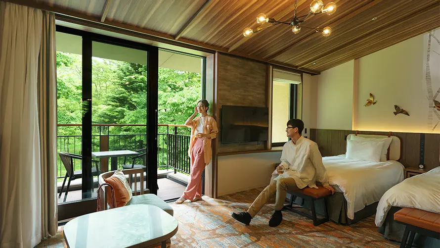 結婚式前後の滞在もサポート。